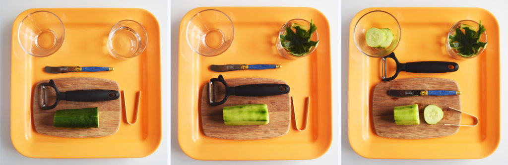 Montessori en cuisine : un livre de recettes à réaliser avec les 2-6 ans