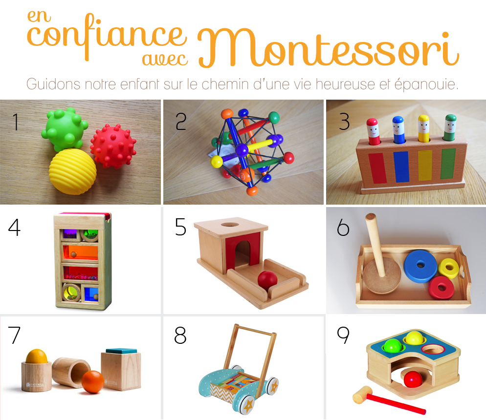 jouet montessori 0 6 mois