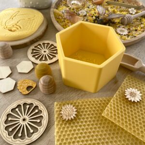 Pot de transvasement alveoles