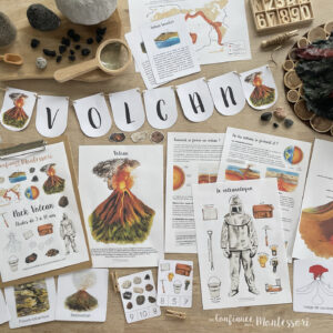 Pack Volcan Montessori complet - PDF à télécharger