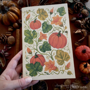 Cahier Champ de citrouilles