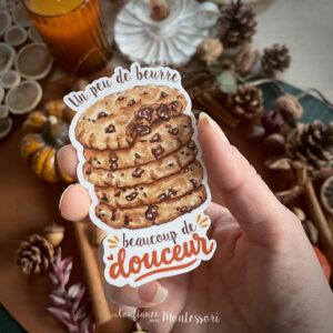 Gros sticker Cookies aux pépites de chocolat