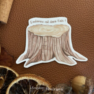 Gros sticker L’Automne est dans l’air !