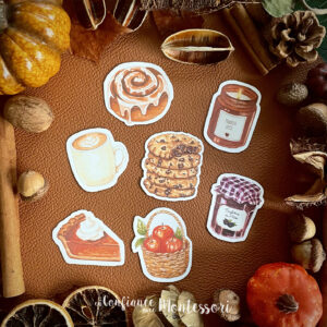 Pochette de stickers douceurs d'Automne